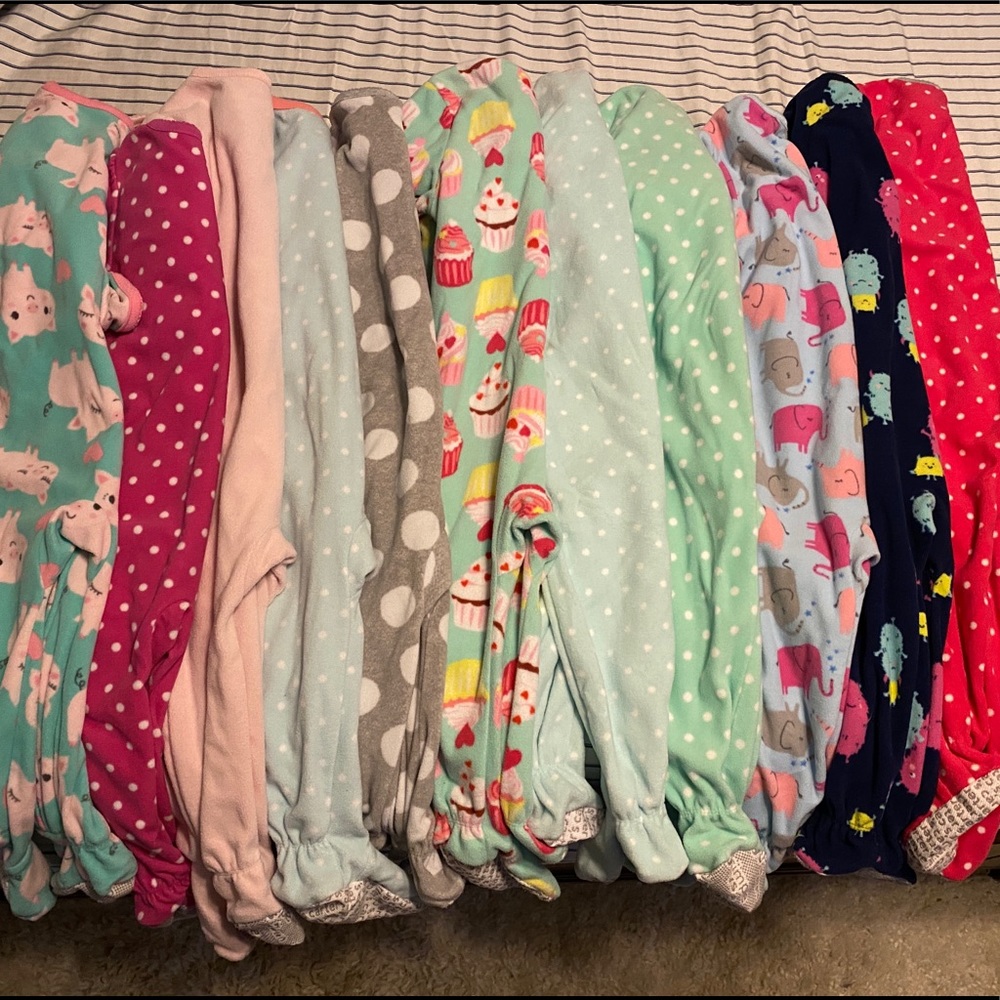 11 Carter’s Fleece Zip Sleepers